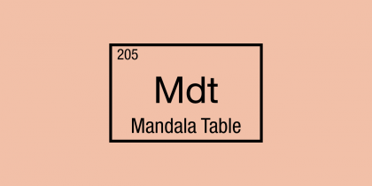 Mandala Share Table